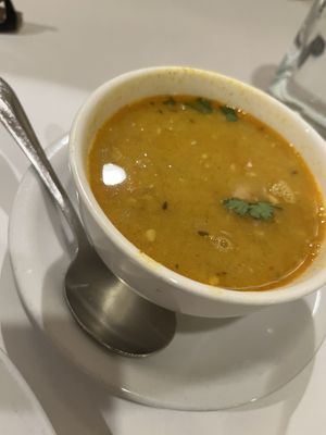 Lentil soup  at Tandoor Indian Grill in Provo