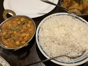 Chana masala  at Kaikoura Indian in Kaikoura