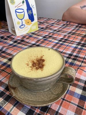 golden latte   at JaJa Cafe & Spice in Koh Phi Phi