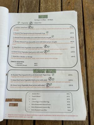 Menu February  at JaJa Cafe & Spice in Koh Phi Phi