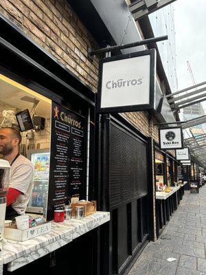 stall   at Churros London in North West London