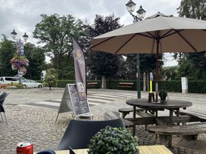 Terrasse   at Friterie Sebastien in Stavelot
