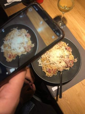 Pasta  at Crusty in Kalamata