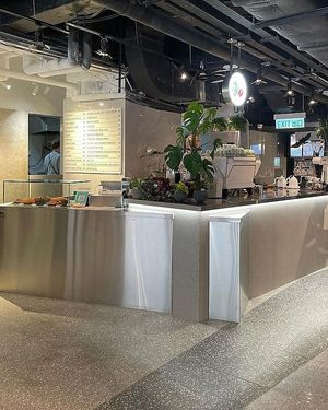 Inside the cafe at From Seed To Wish in Kowloon