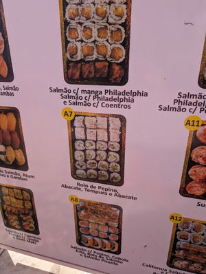 Take out box. As of January 31, 2024. at Albufeira Sushi in Albufeira