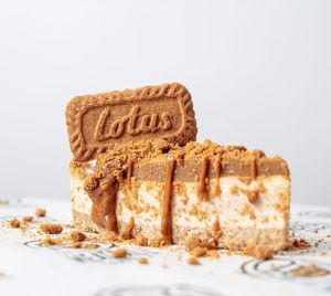 Vegan Lotus Biscoff Cheesecake at The Meatball Company in Dover