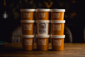 Meatball Containers  at The Meatball Company in Dover