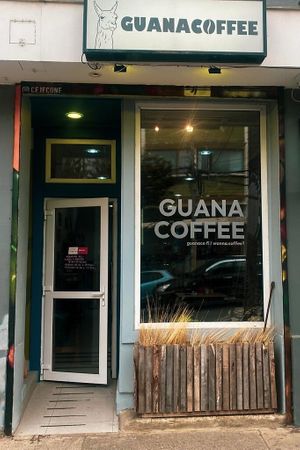FRONTIS guanacoffee at Guana Coffee in Punta Arenas