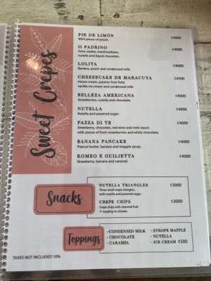   at Dolce Aroma in Monteverde