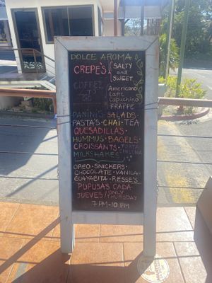   at Dolce Aroma in Monteverde