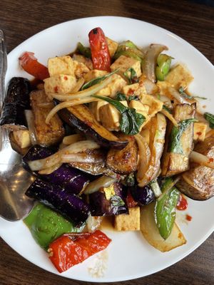 Eggplant  at Urban Vegan - Lake View in Chicago