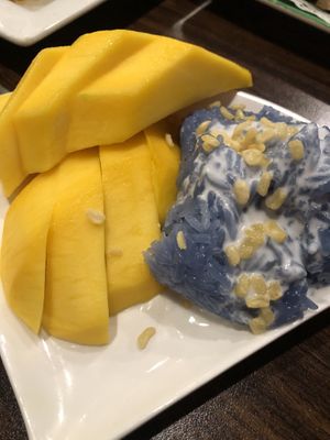 Mango sticky rice   at Urban Vegan - Lake View in Chicago