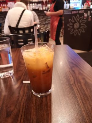 Thai Ice Tea at Urban Vegan - Lake View in Chicago