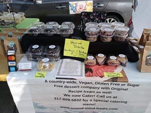 Goods at Sound Mind Treats in Indianapolis