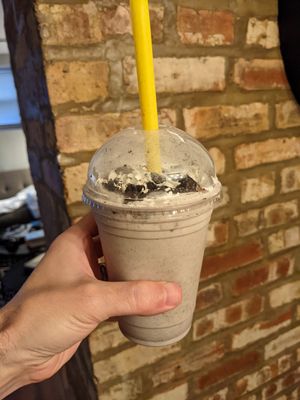 Cookies and cream shake at Can't Believe It's Not Meat - Chicago Ave in Chicago