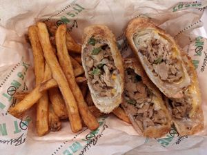 Philly Chik'n Egg Rolls at Can't Believe It's Not Meat - Chicago Ave in Chicago