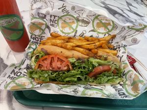   at Can't Believe It's Not Meat - Chicago Ave in Chicago