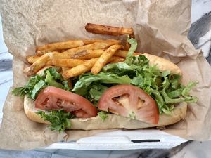 Vegan Philly   at Can't Believe It's Not Meat - Chicago Ave in Chicago