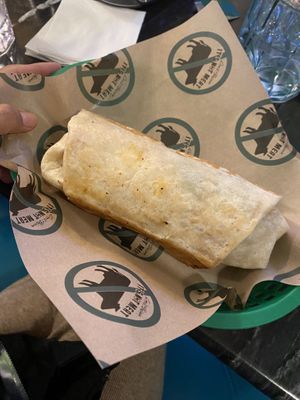 Big burrito   at Can't Believe It's Not Meat - Chicago Ave in Chicago
