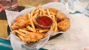 boneless buffalo wings with sweet chili sauce  at Can't Believe It's Not Meat - Chicago Ave in Chicago