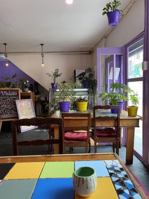   at Violeta Dulceria Vegana in Valparaiso