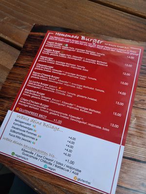 Menu 4 at La Lucha in Darmstadt