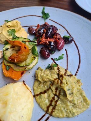 Starter plate at La Lucha in Darmstadt