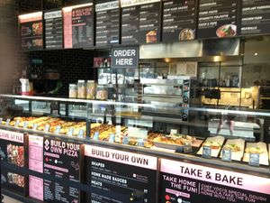 Counter at Pizza Collective in New York City