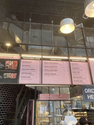   at Pizza Collective in New York City