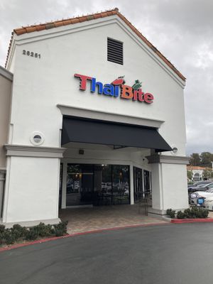 From the street  at Thai Bite in Laguna Niguel