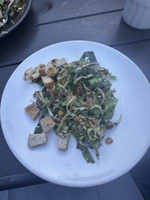 Tea leaf salad vegan with tofu  at Aung MayLiKa - 1st St in Benicia