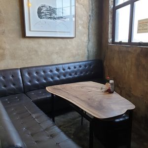 maze of tables tucked in corners at The Royal Food & Drink in Seoul