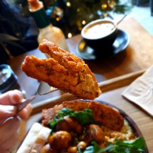 tempeh... prefer crispier at The Royal Food & Drink in Seoul