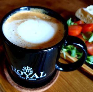 soy latte at The Royal Food & Drink in Seoul