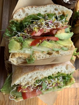 Avocado sandwich  at The Royal Food & Drink in Seoul