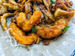 Sweet Chilli prawn at Ju Fu Yuan Vegetarian Delight 聚福缘素食 - Blk 929 Tampines in East Singapore