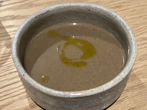 Vegan soup   at Hyssop in Kyoto