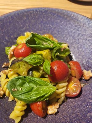 Basil Pasta at Hyssop in Kyoto