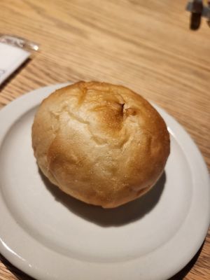 Vegan Bun (so good!!!) at Hyssop in Kyoto
