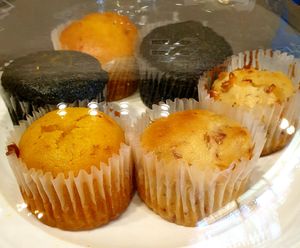 vegan muffins at Villa De Costes in Seoul