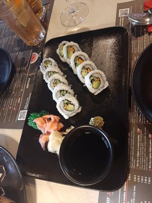 Sushi at ARROI Restaurant in Bled