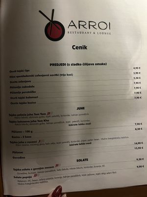   at ARROI Restaurant in Bled