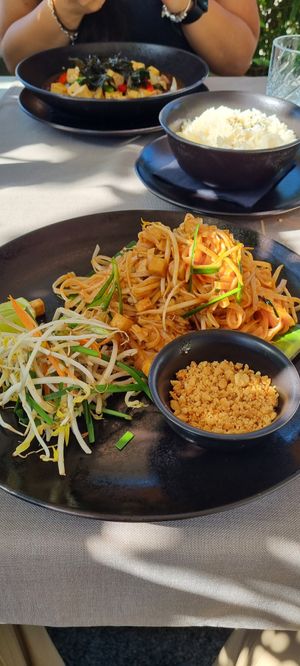 Pad thai at ARROI Restaurant in Bled