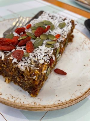 Raw seeds bar at Despensa N6 in Lisbon