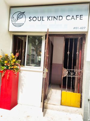Shop back, congrats on their opening today (1-1-2022) at Soul Kind Cafe in West Singapore
