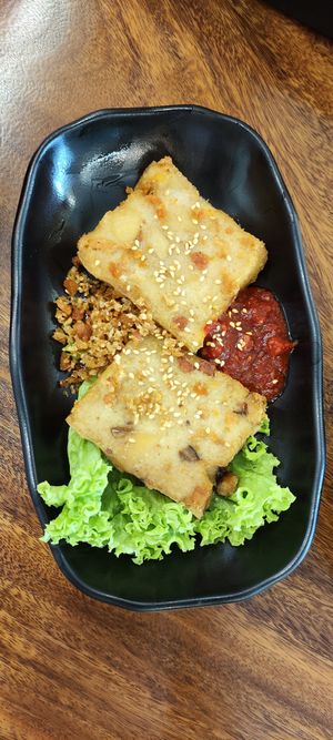 Yam cake at Soul Kind Cafe in West Singapore