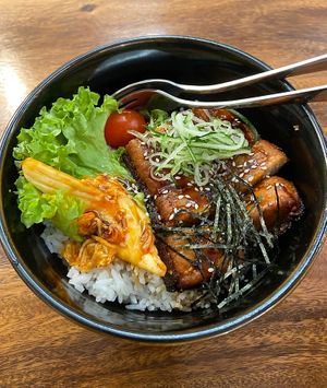 unagi don  at Soul Kind Cafe in West Singapore