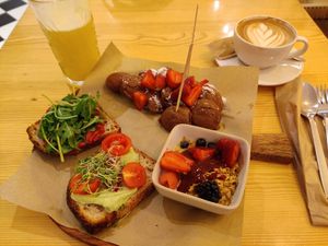 Vegan brunch at Hygge in Lisbon