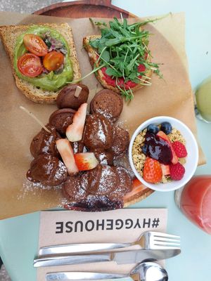 Brunch vegan at Hygge in Lisbon
