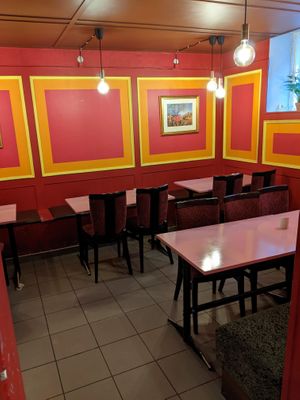 One of the rooms. at Indiska Källaren in Stockholm